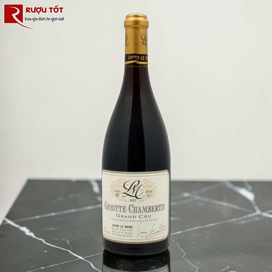 ruou griotte chambertin grand cru lucien lemoine 13,5% 750ml