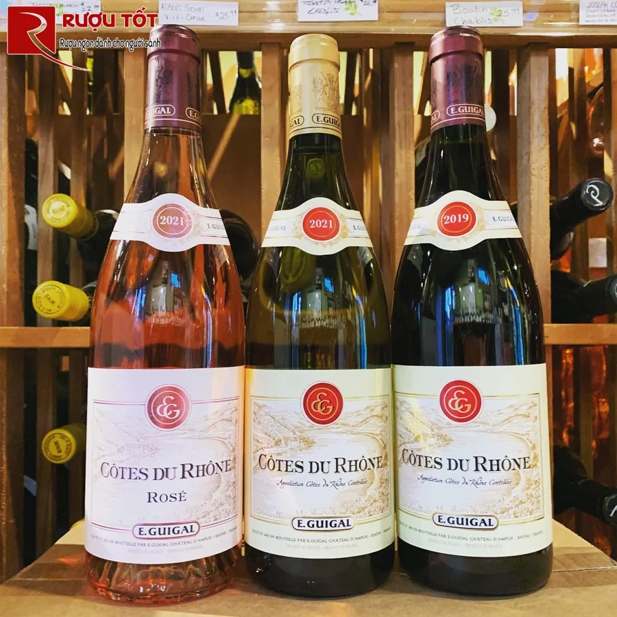 Rượu Guigal Cotes du Rhone Blanc