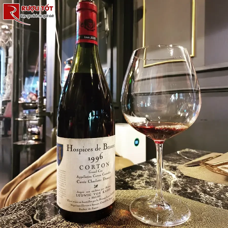 ruou hospices de beaune corton grand cru 13,5% 750ml