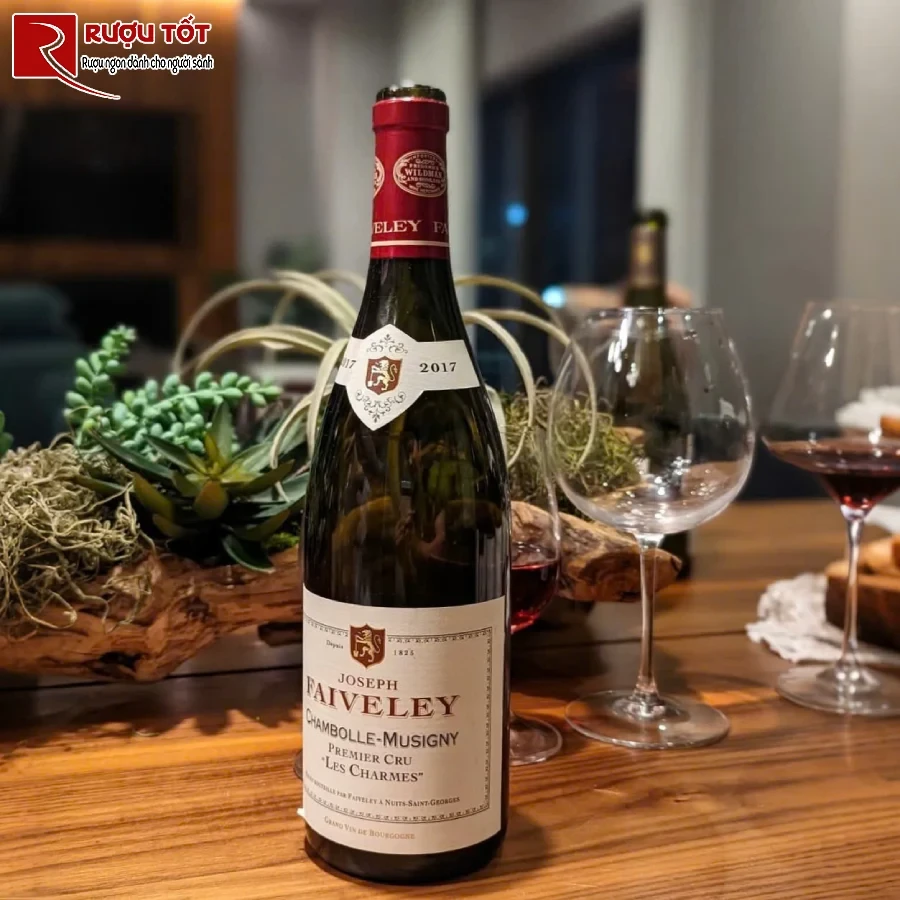 ruou joseph faiveley chambolle musigny premier cru charmes