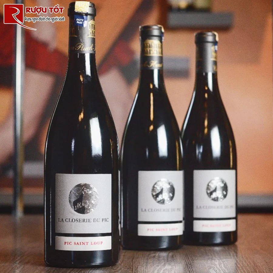 ruou la closerie du pic pic saint loup 15% 750ml thuong hang