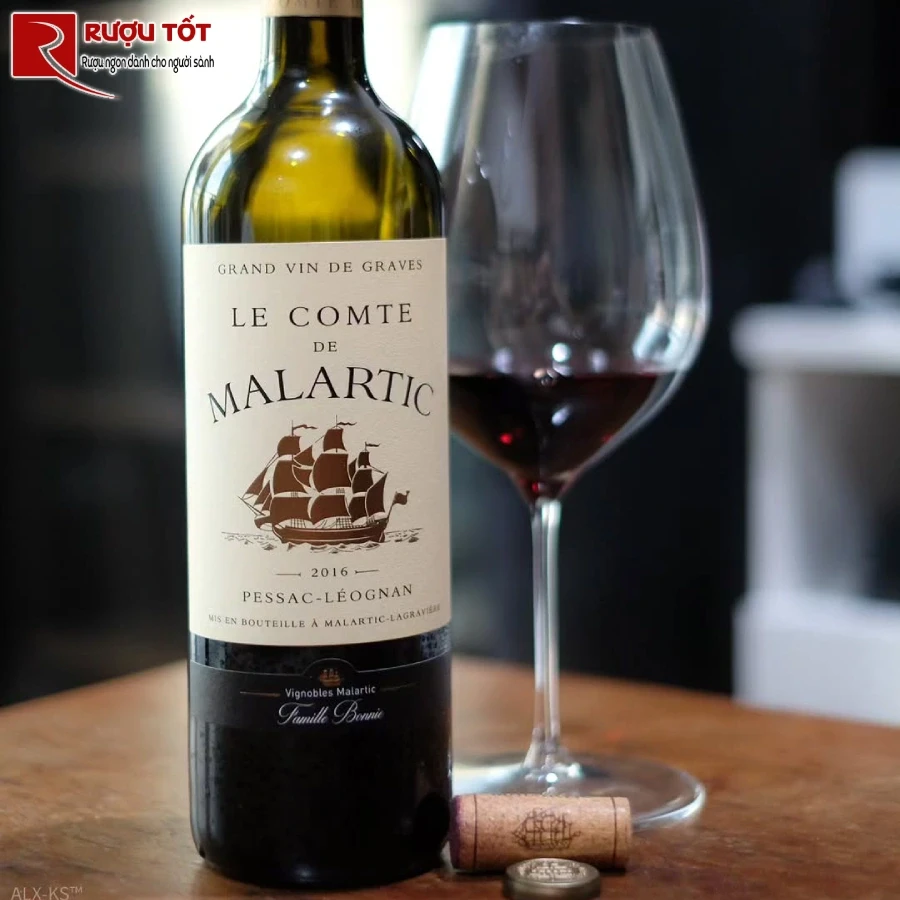 ruou le comte de malartic pessac leognan