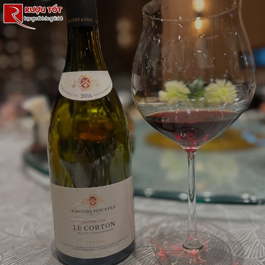 ruou le corton grand cru rouge bouchard pere et fils