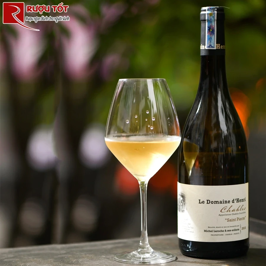 Rượu Le Domaine dHenri Chablis Saint Pierre