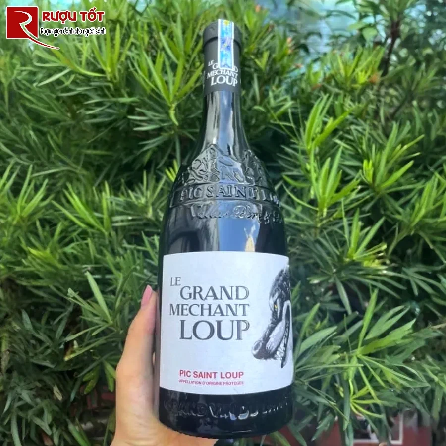 ruou le grand mechant loup vignobles vellas 750ml 14% cao cap