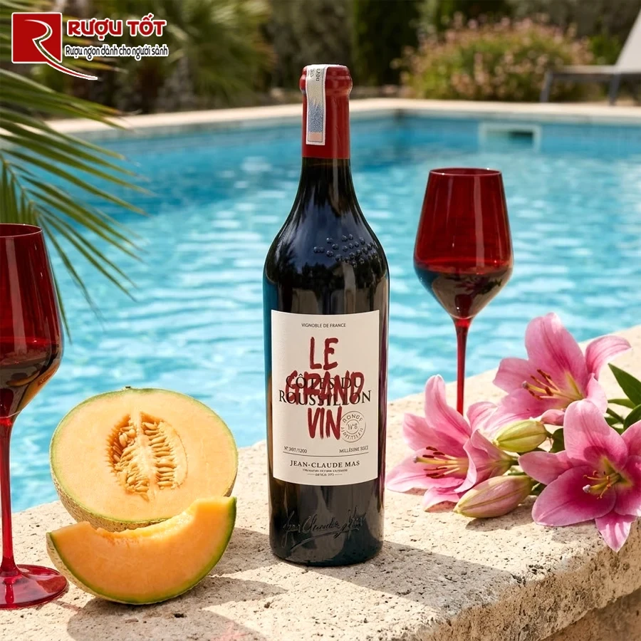 Rượu Le Grand Vin Cotes Du Roussillon