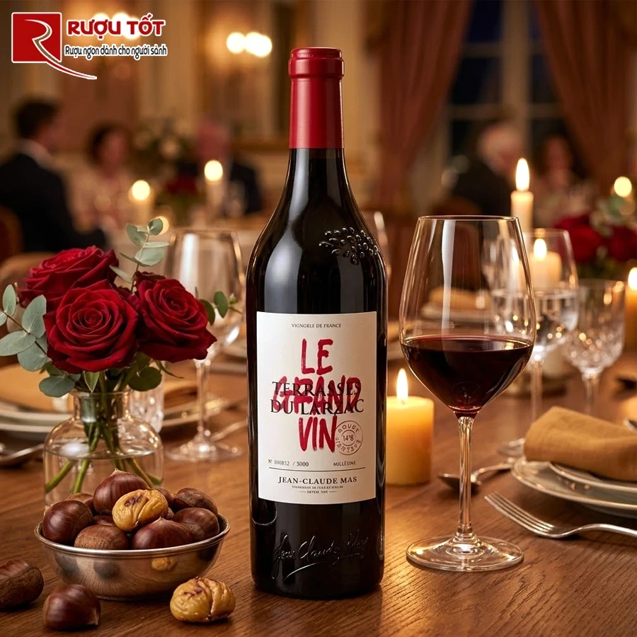 Rượu Le Grand Vin Terrasses Du Larzac