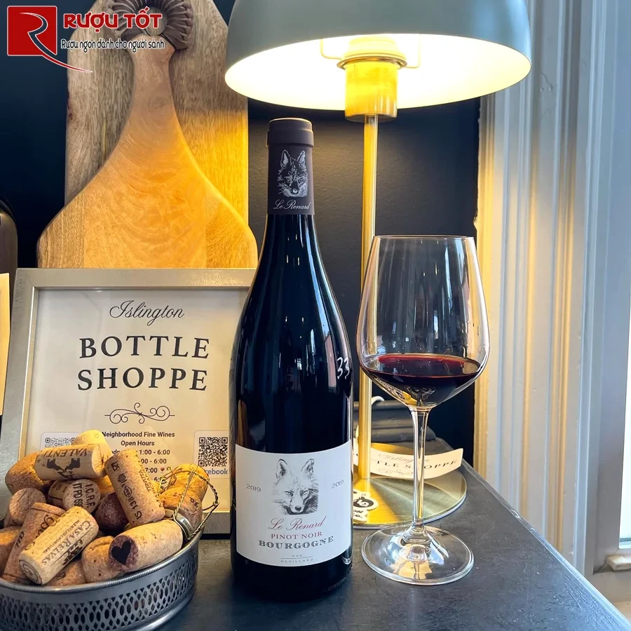 Rượu Le Renard Bourgogne Pinot Noir