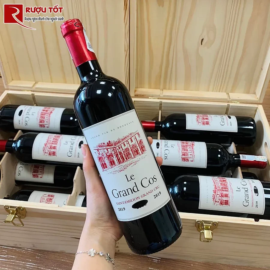 ruou les grand cos saint emilion grand cru dang cap