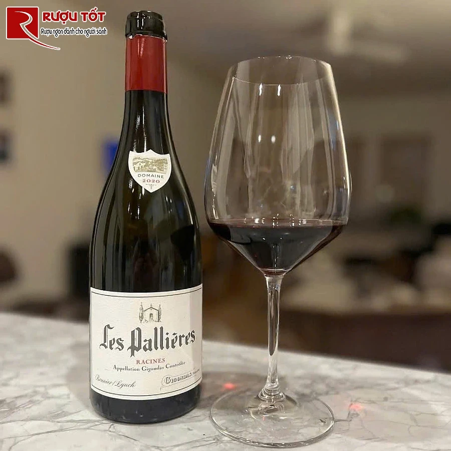 ruou les pallieres gigondas domaine du vieux telegraphe 14% 750ml