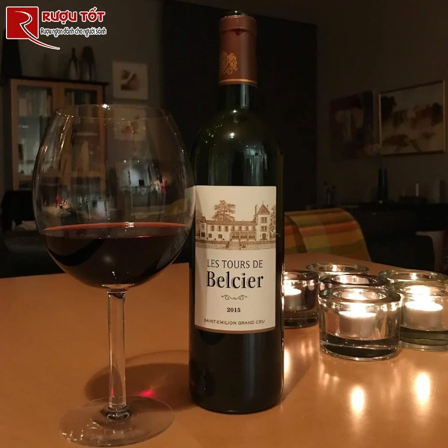 ruou les tours de belcier saint emilion grand cru
