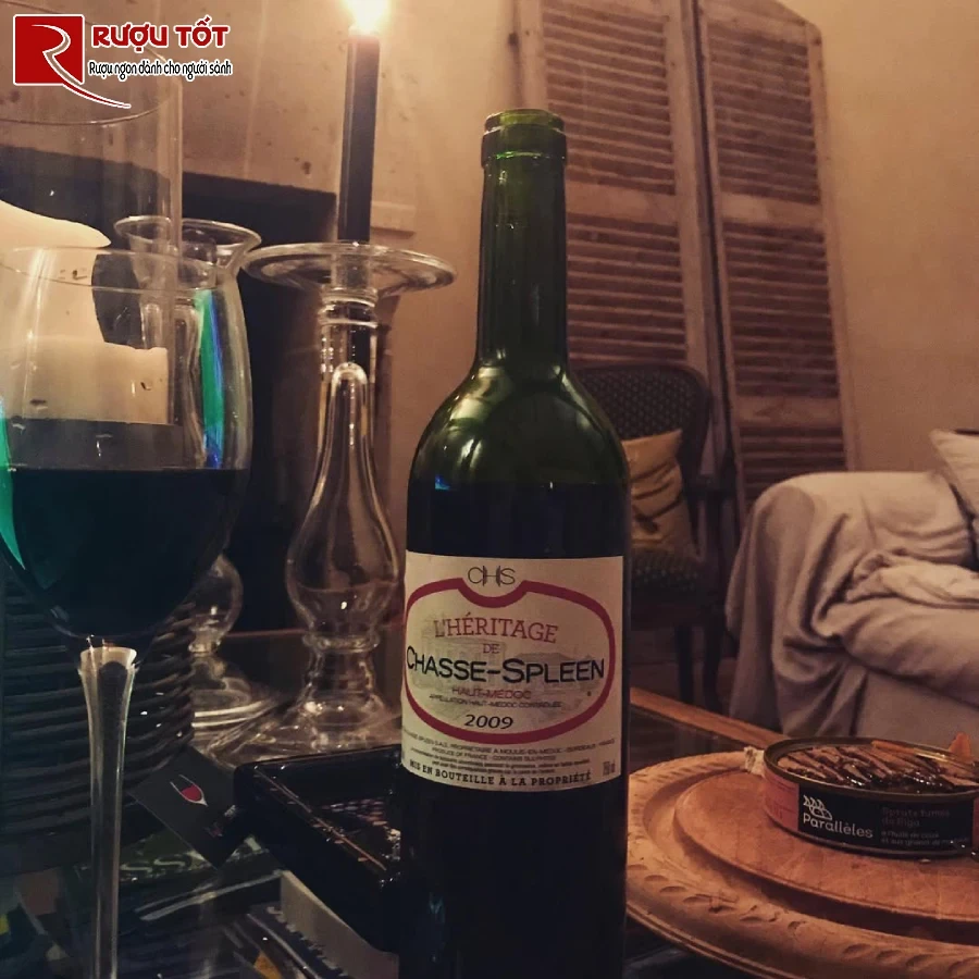 ruou l'heritage de chasse spleen haut medoc