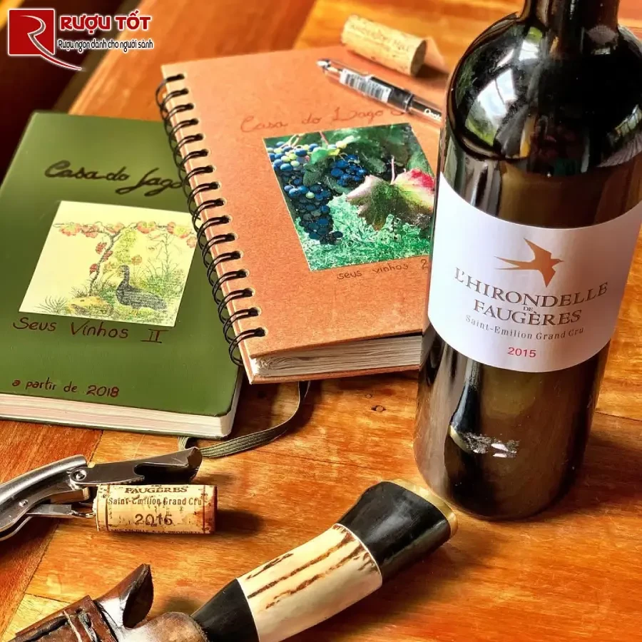 ruou lhirondelle de faugeres chinh hang gia tot