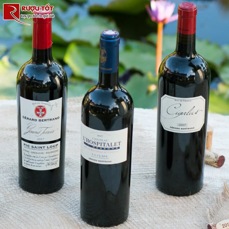 ruou lhospitalet red la clape chateau gerard bertrand