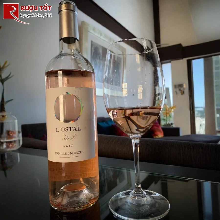 ruou l'ostal cazes rose