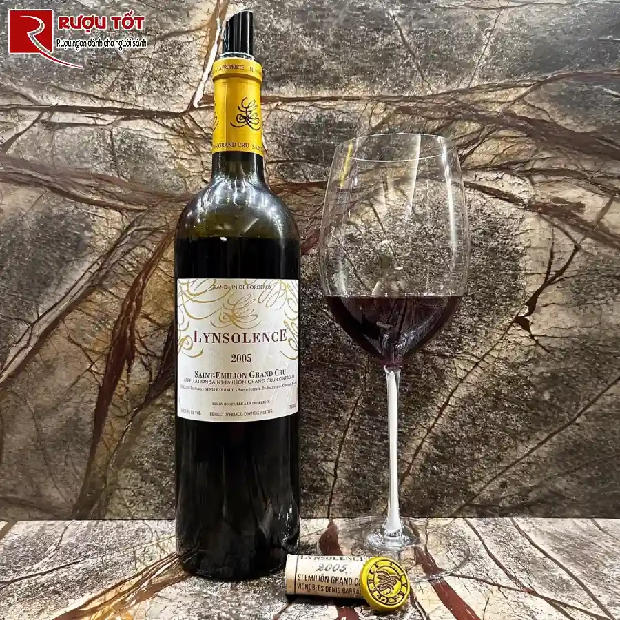 ruou lynsolence grand cru 14,5% 750ml phap