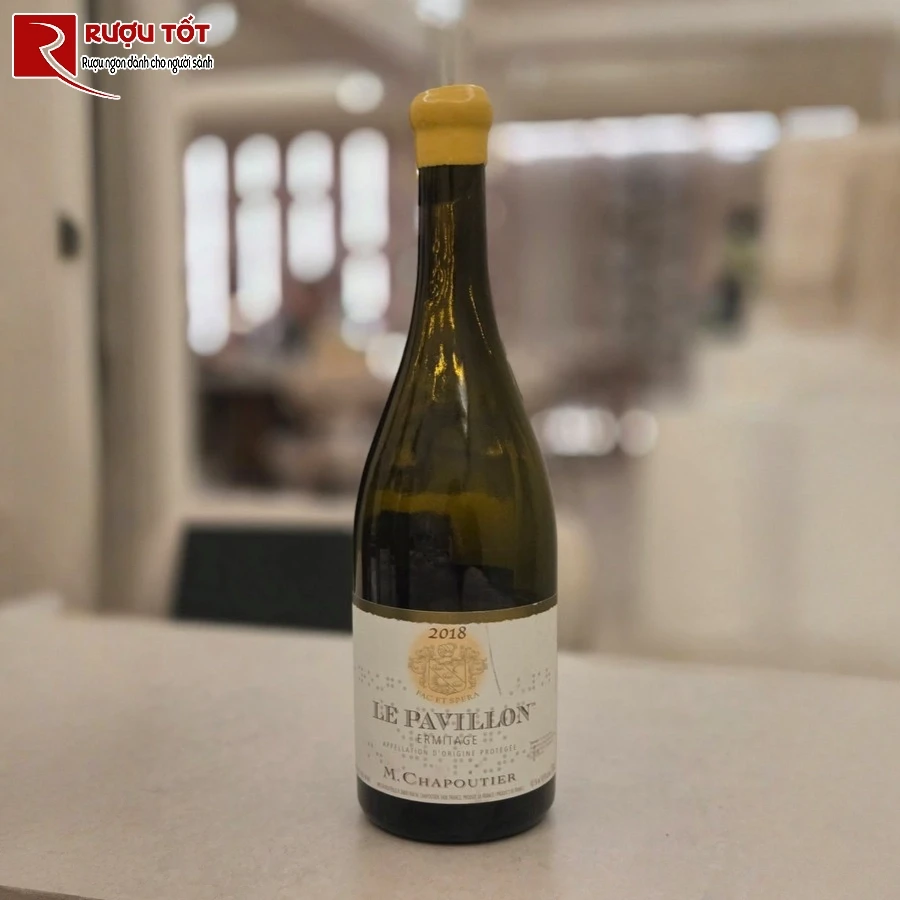 ruou m. chapoutier ermitage le pavillon