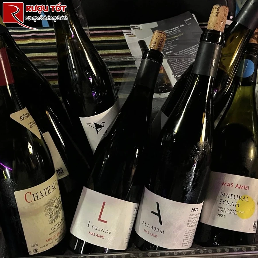 Rượu Mas Amiel Legende Maury Sec