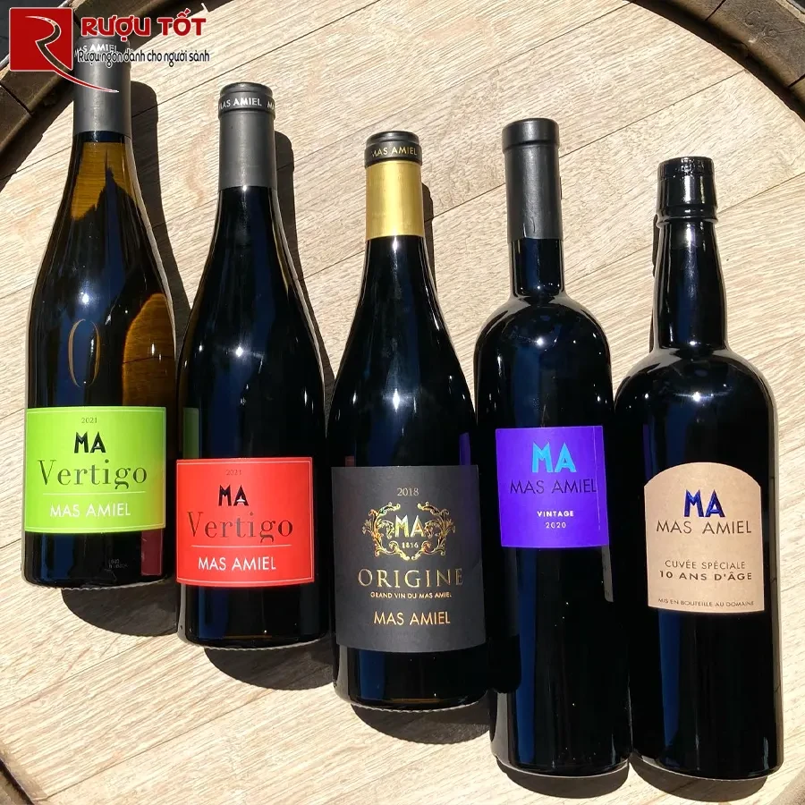 Rượu Mas Amiel Origine