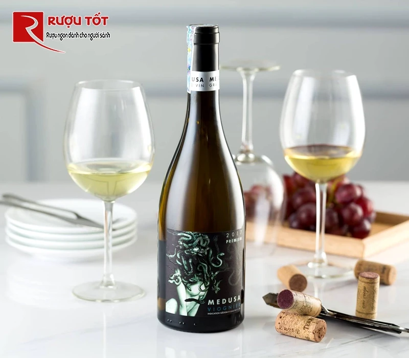 Rượu Medusa Viognier Pays Doc