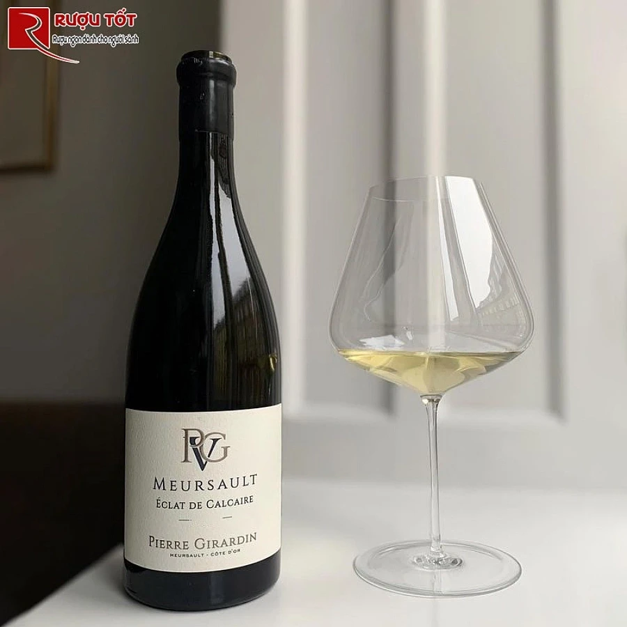 ruou meursault pierre girardin eclat de calcaire phap
