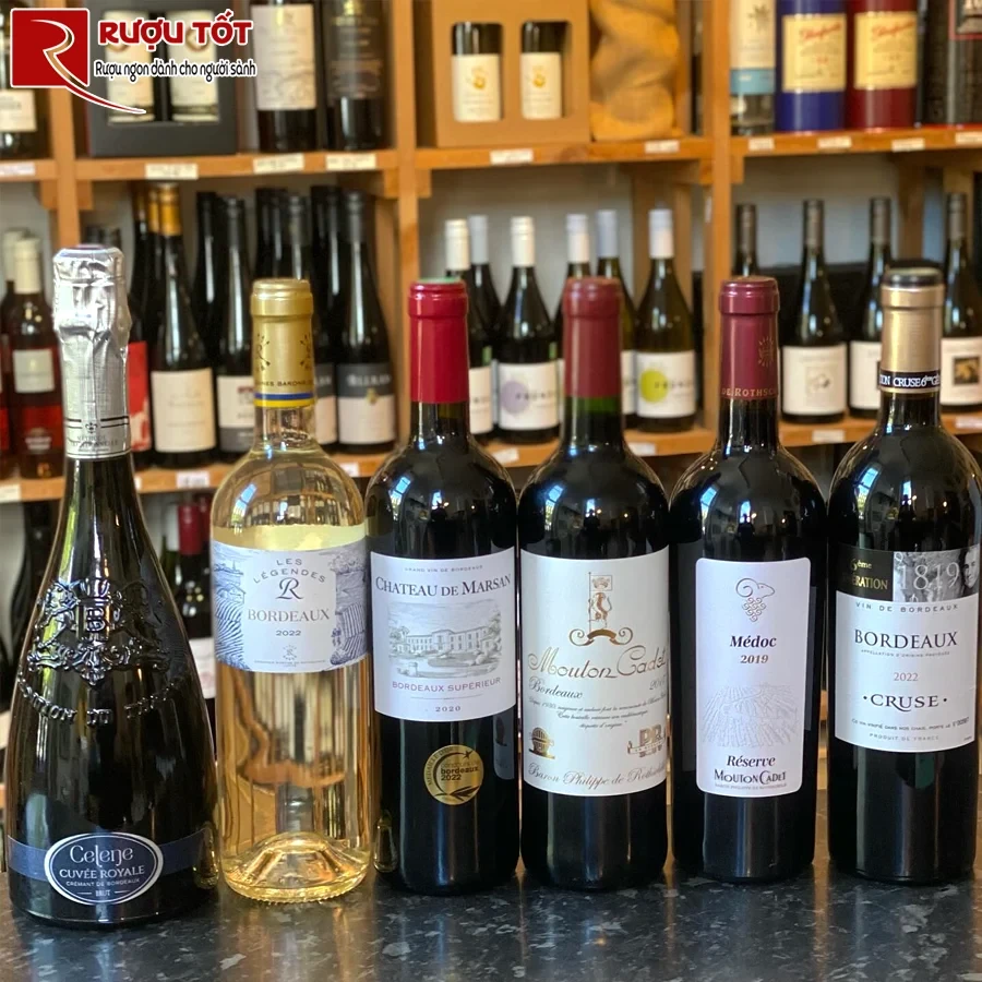 Rượu Mouton Cadet Reserve Pessac Leognan