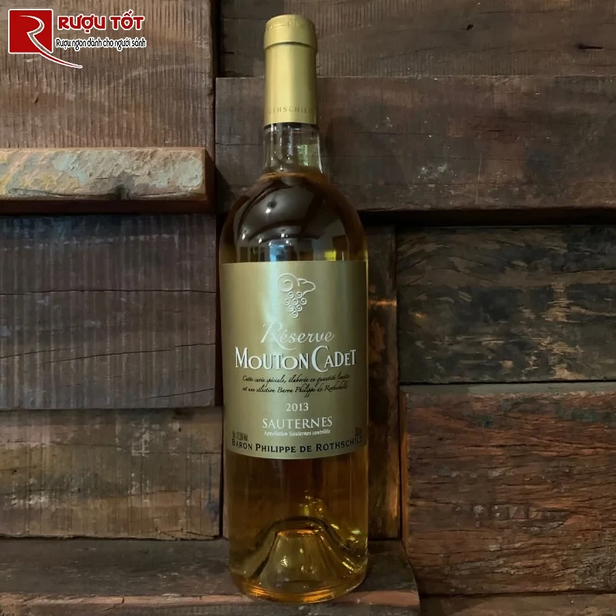 ruou mouton cadet reserve sauternes