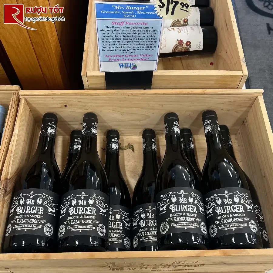 ruou mr burger sweet and smokey aop