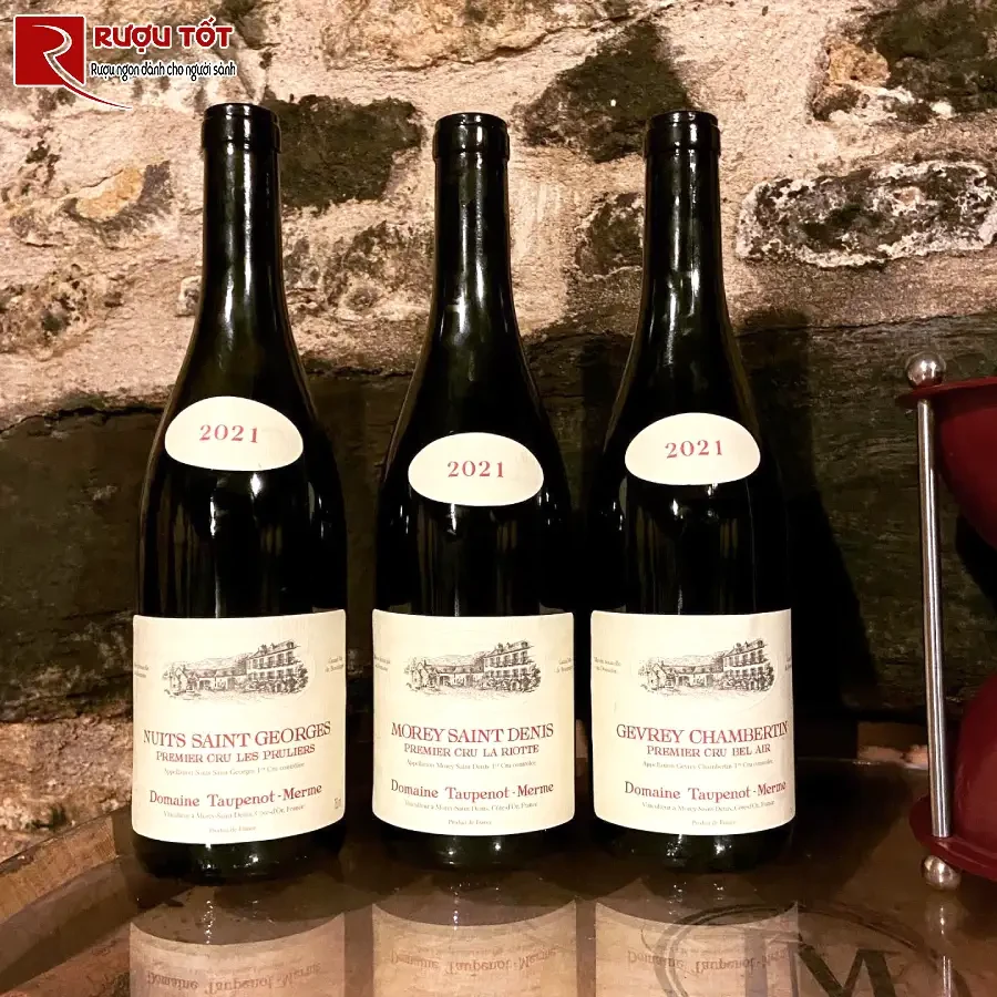 ruou nuits saint georges les pruliers domaine taupenot merme