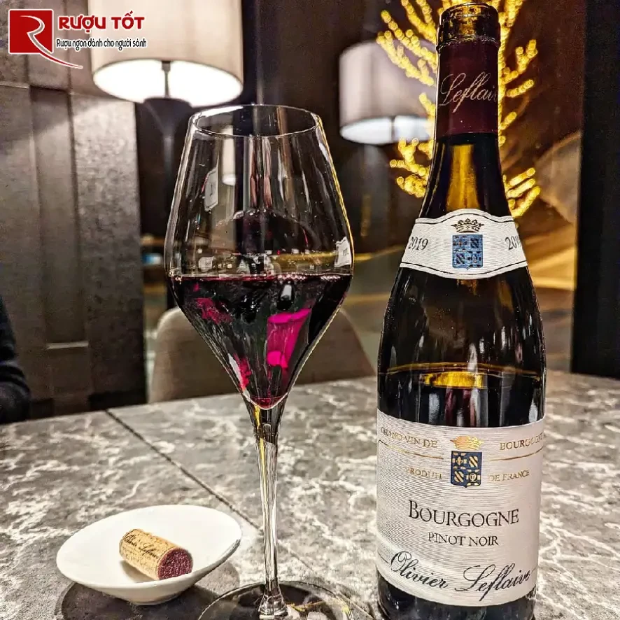 ruou olivier leflaive bourgogne pinot noir