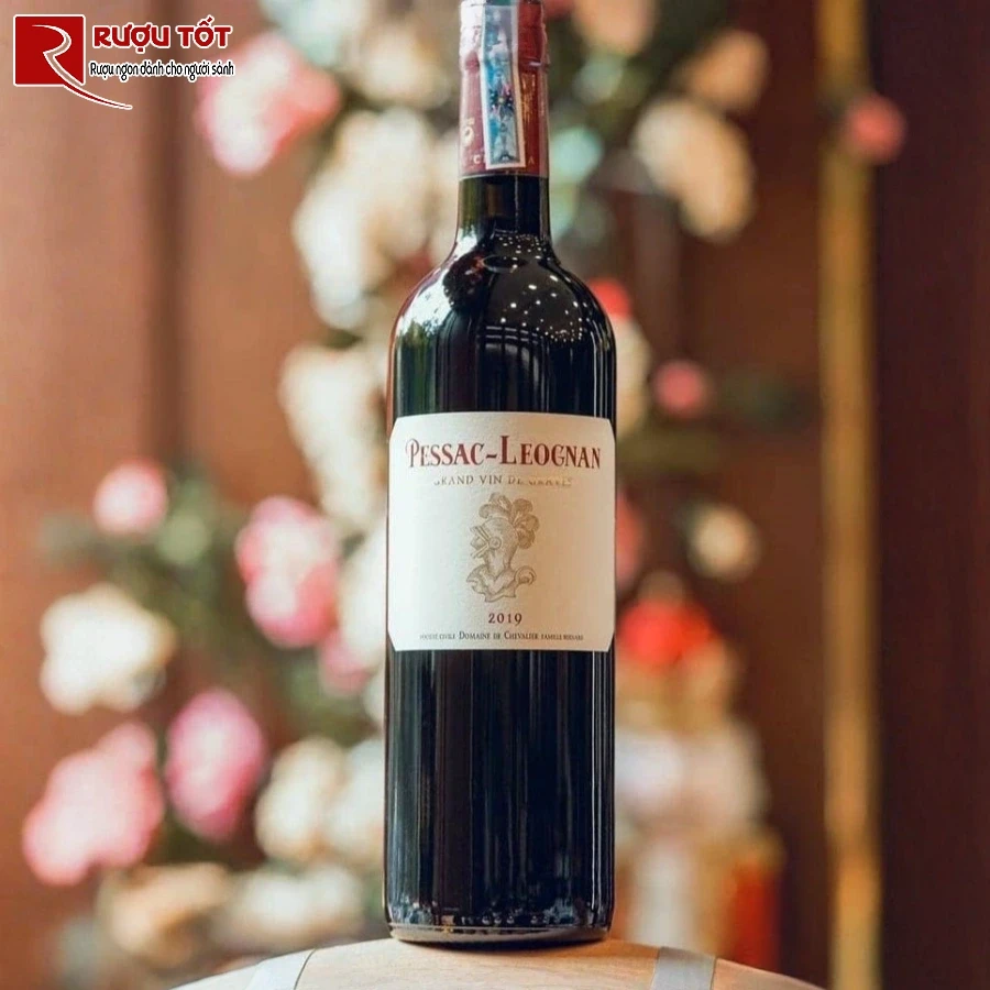 ruou pessac leognan grand vin de graves 13,5% 750ml phap
