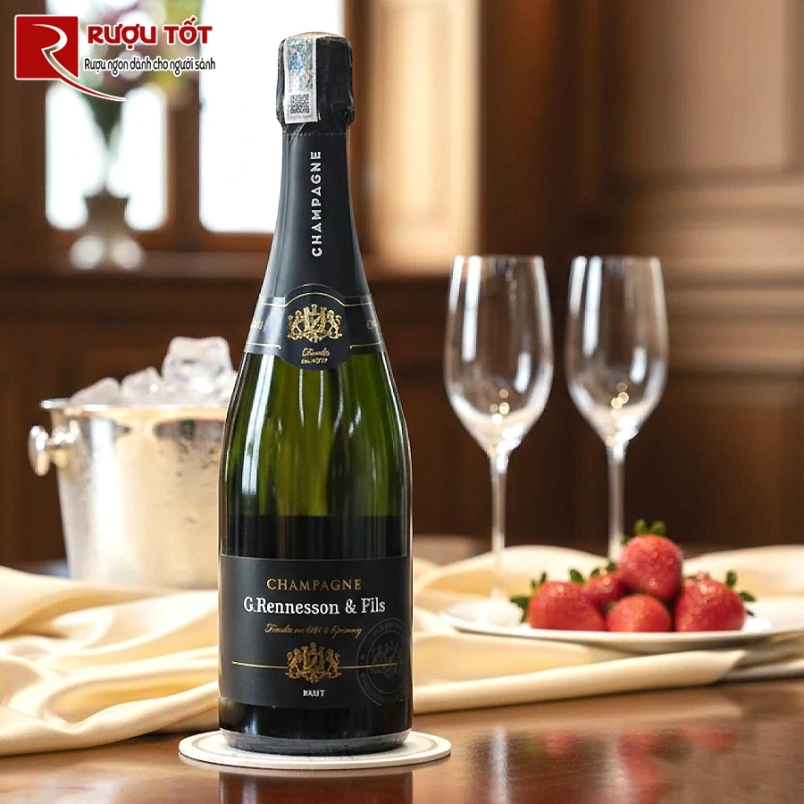 Rượu Pháp Champagne G. Rennesson Et Fils Brut