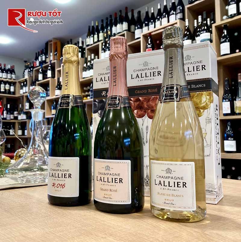 Rượu Pháp Champagne Lallier Cuvee R016