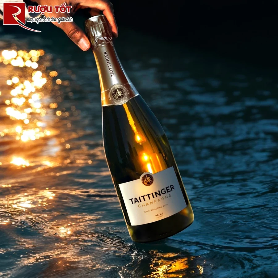 Rượu Pháp Champagne Taittinger Brut Millesime