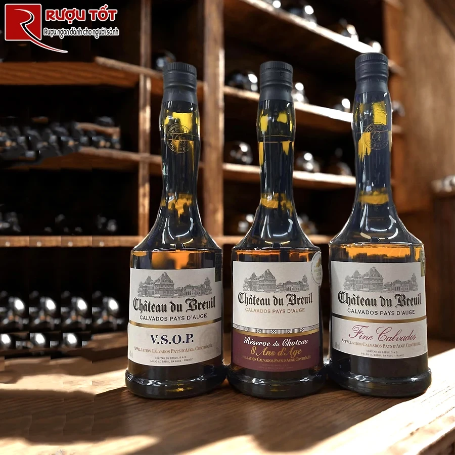Rượu Pháp Chateau Du Breuil Fine Calvados