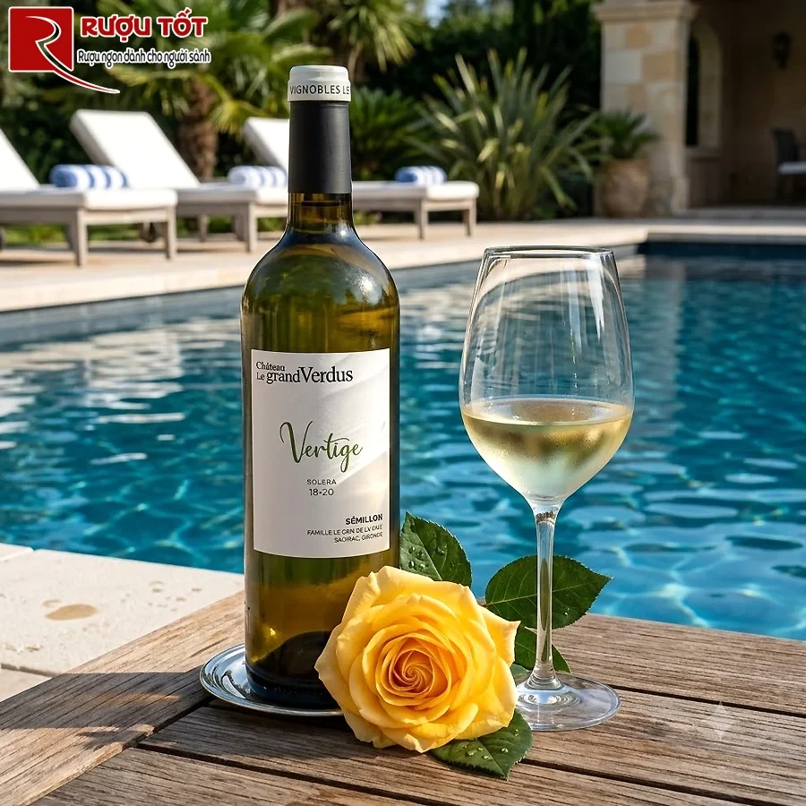 Rượu Pháp Chateau Le Grand Verdus Vertige Solera