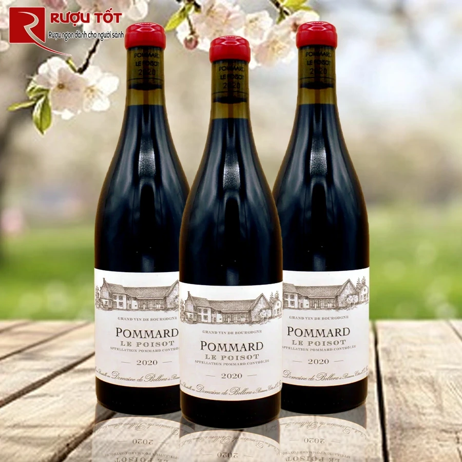 Rượu Pháp De Bellene Pommard Le Poisot
