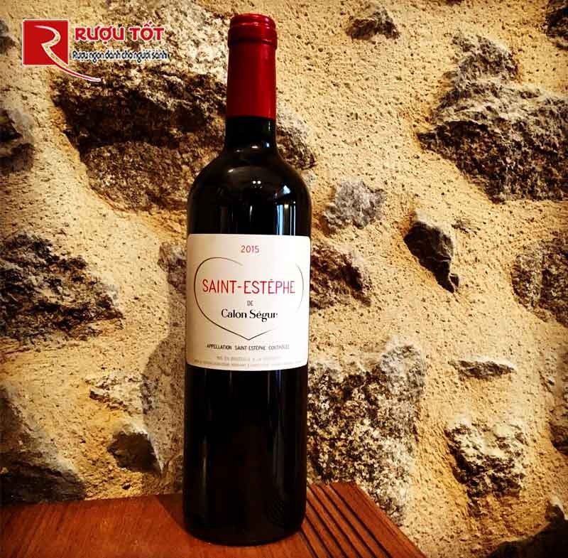 Rượu Pháp Saint Estephe de Calon Segur