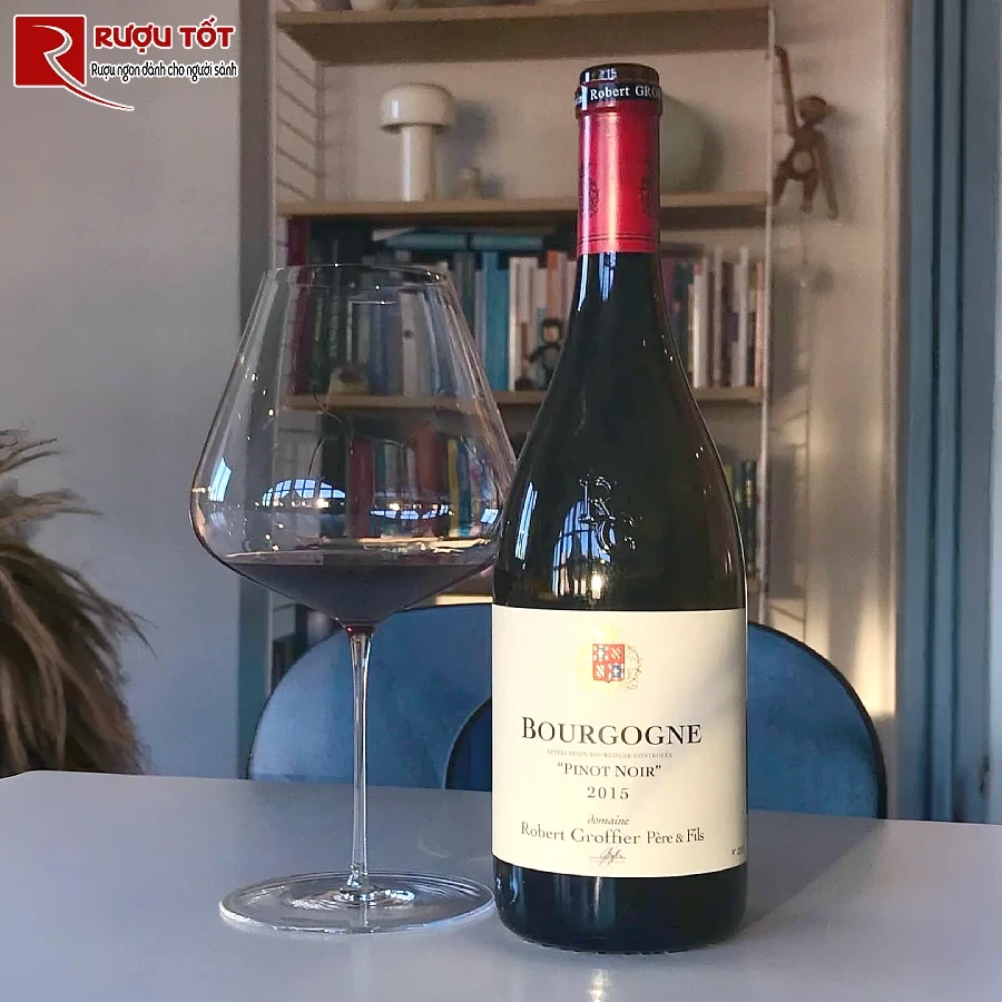 ruou pinot noir bourgogne robert groffier pere fils dang cap