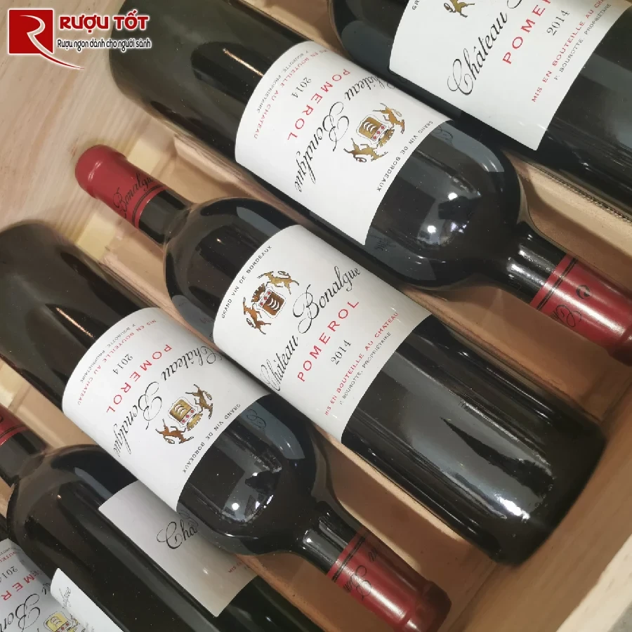 ruou pomerol chateau bonalgue
