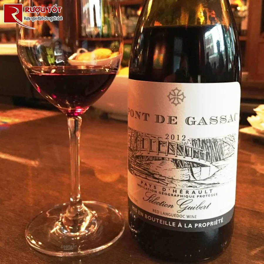 ruou pont de gassac red chinh hang