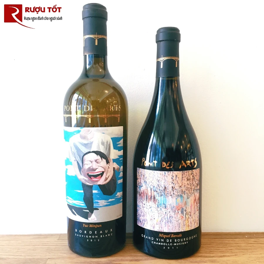 ruou pont des arts yue minjun