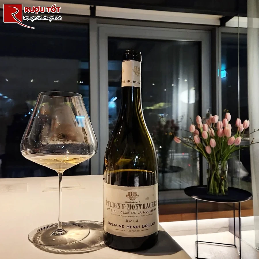 ruou puligny montrachet clos de la mouchere