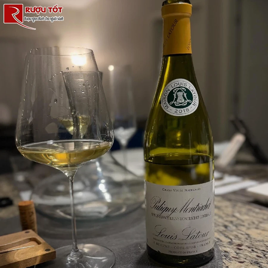 ruou puligny montrachet louis latour la garenne
