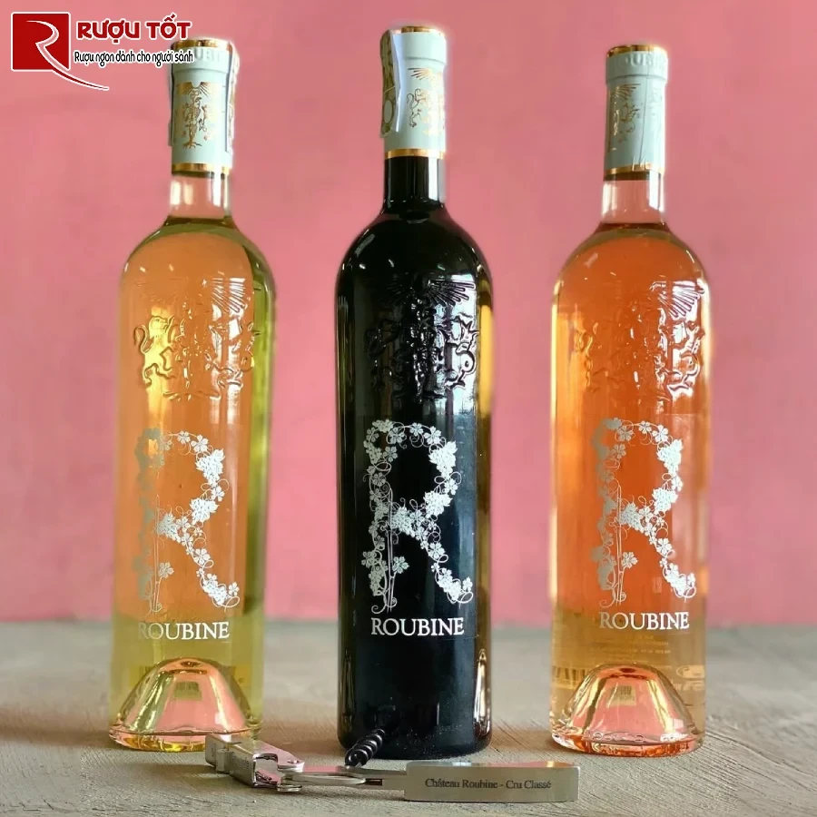 ruou r roubine cotes de provence 750ml 14% nhap khau phap