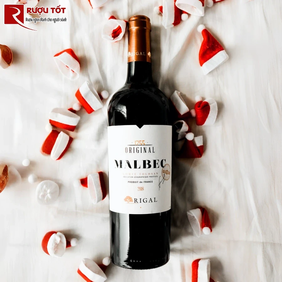 ruou rigal original malbec nhap khau phap hao hang