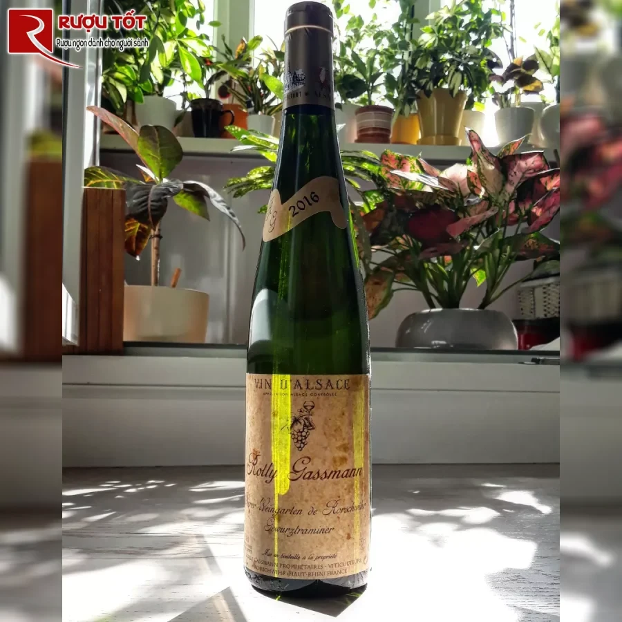 ruou rolly gassmann gewurztraminer oberer weingarten