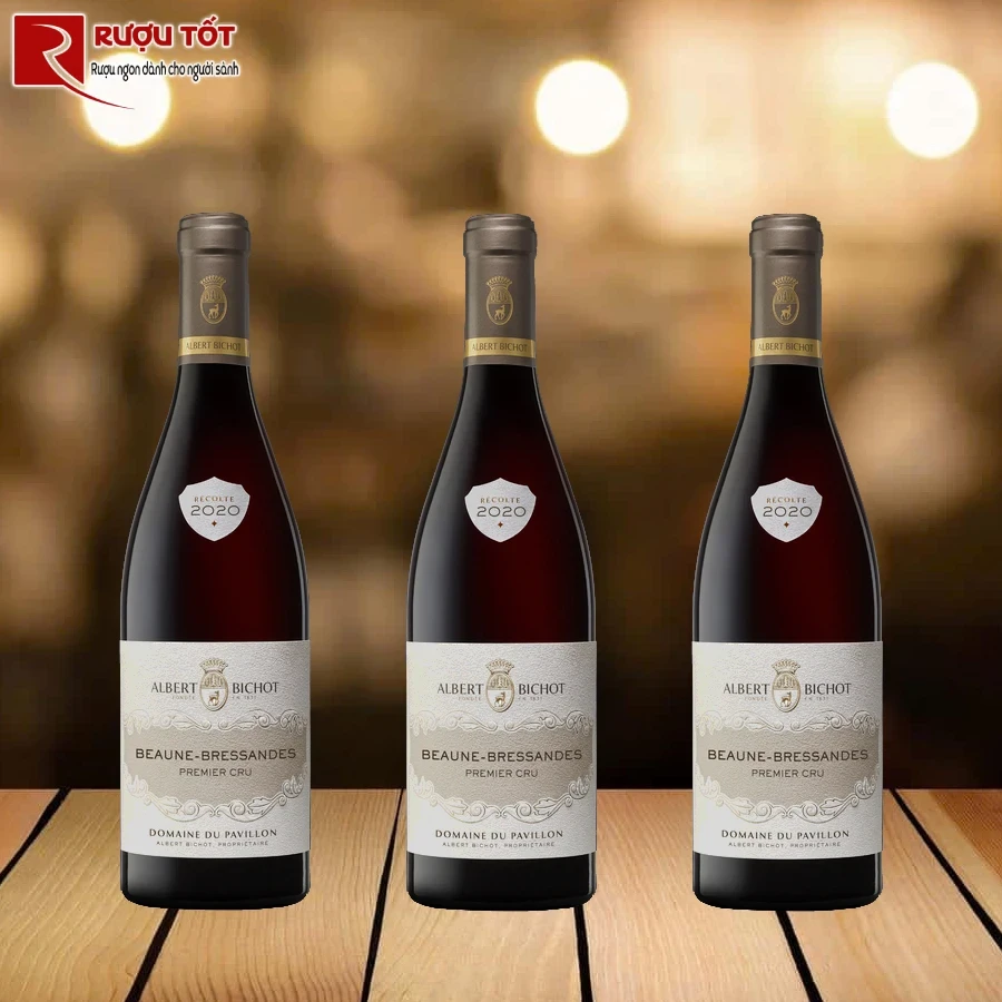 ruou ruou albert bichot domaine du pavillon beaune premier cru les bressandes ngon