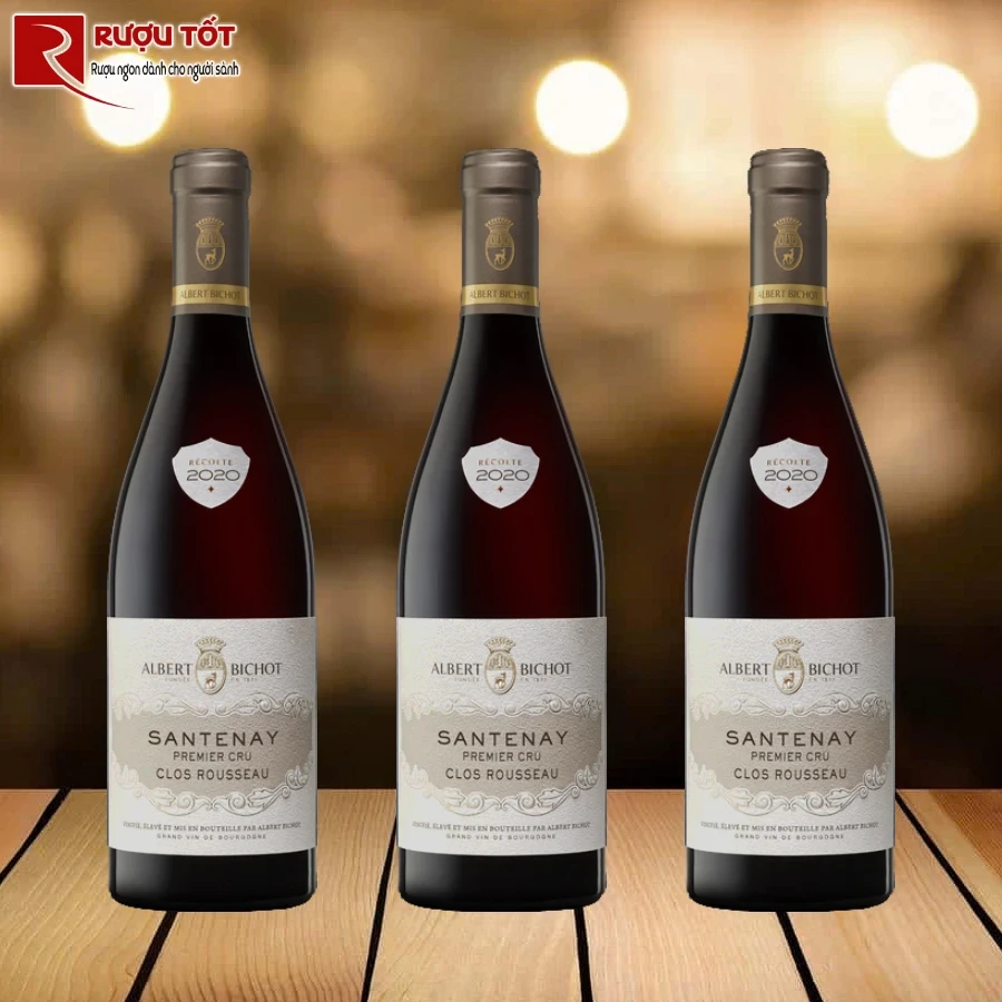 ruou ruou albert bichot domaine du pavillon santenay premier cru clos rousseau