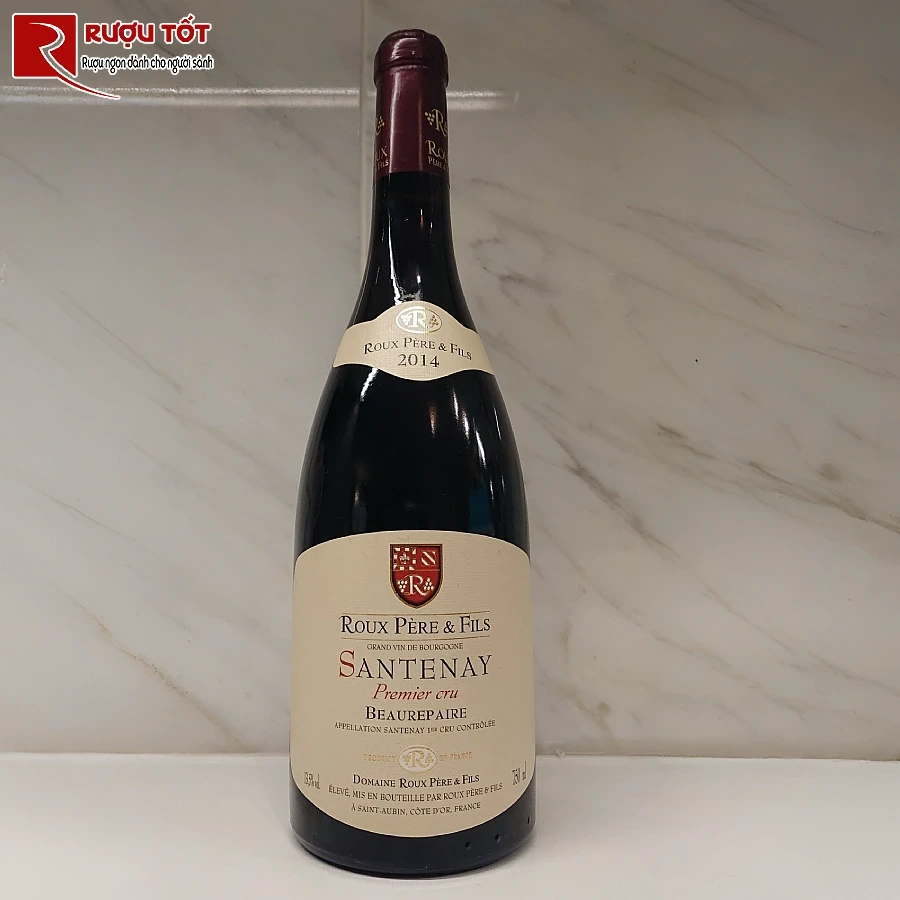 ruou santenay premier cru beaurepaire roux pere & fils dang cap